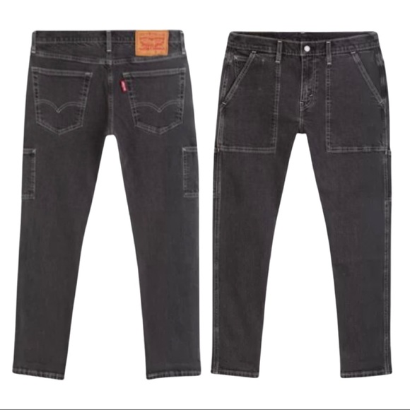 Levi’s 502™ HI-BALL UTILITY JEANS Perfect 10 Black {Levi’s Japan) A20510001 - Picture 9 of 12